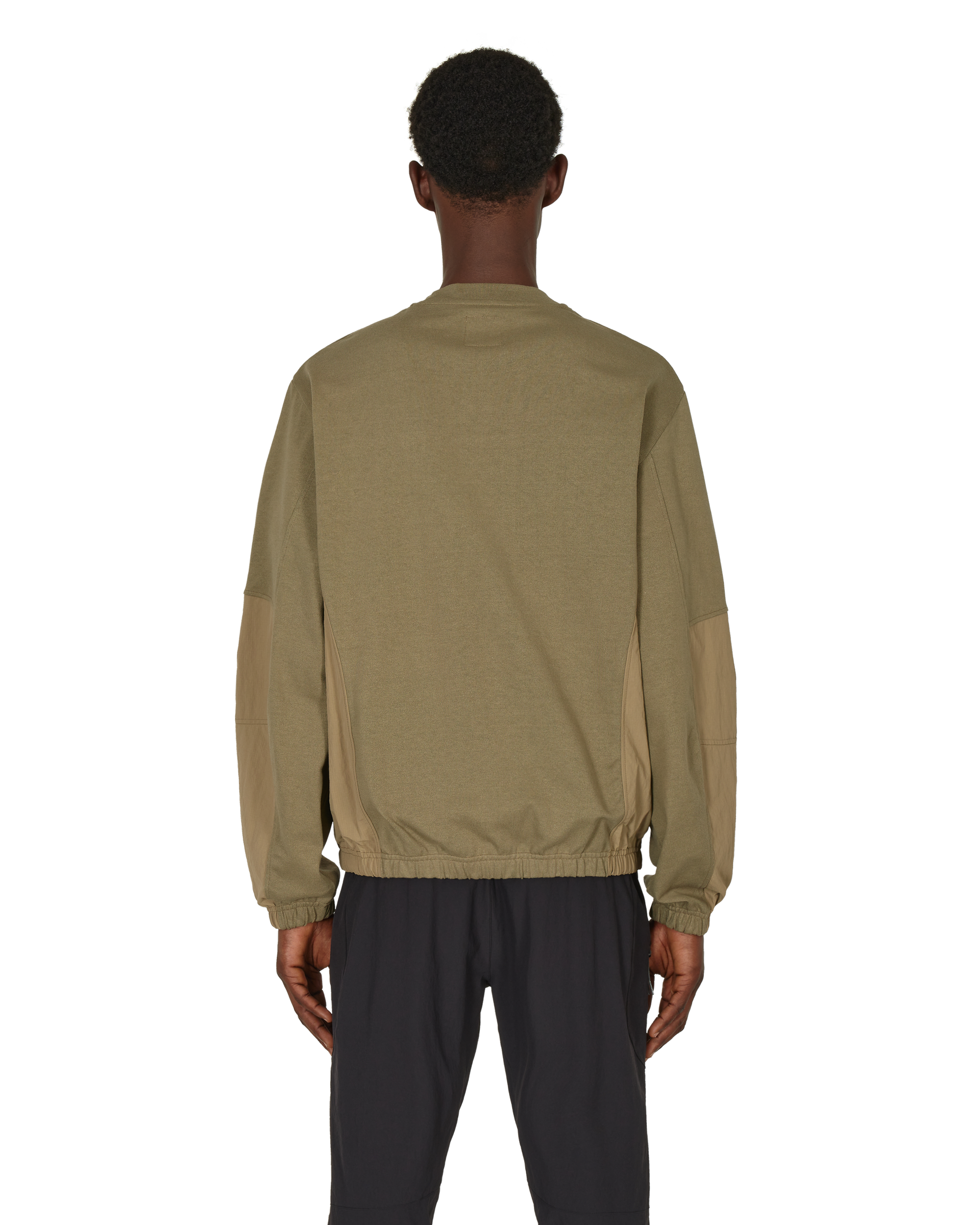 ROA Paneled Crewneck J277317-S-Green 3