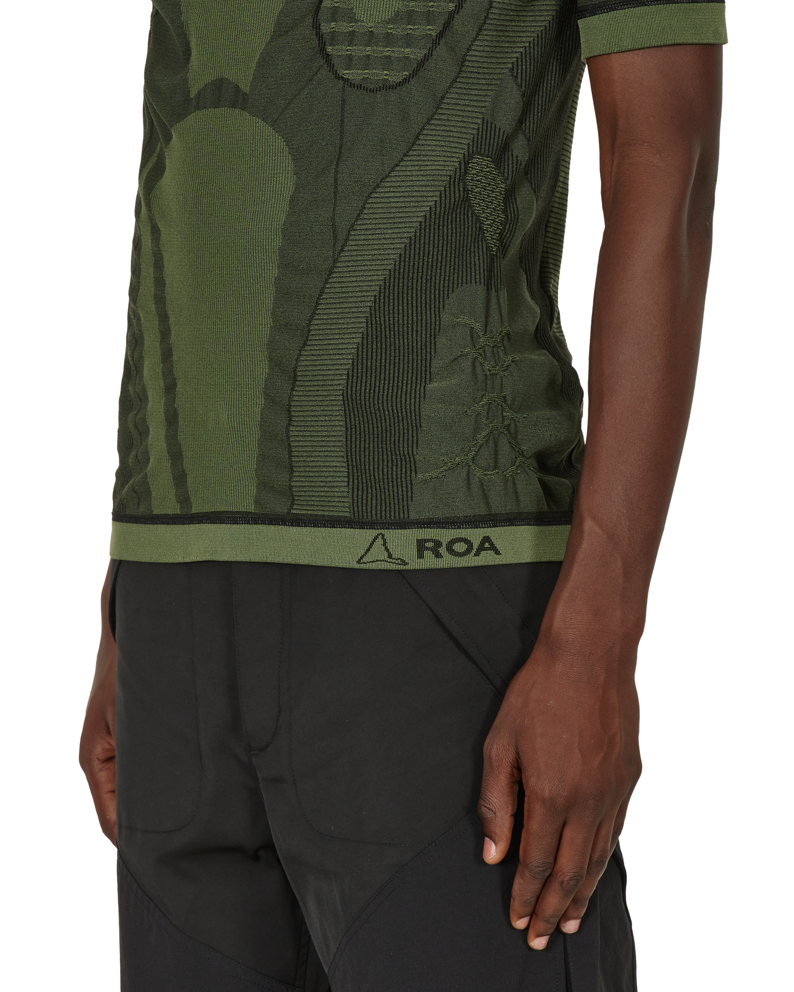 ROA Seamless T-shirt J277304-XL-Green 6