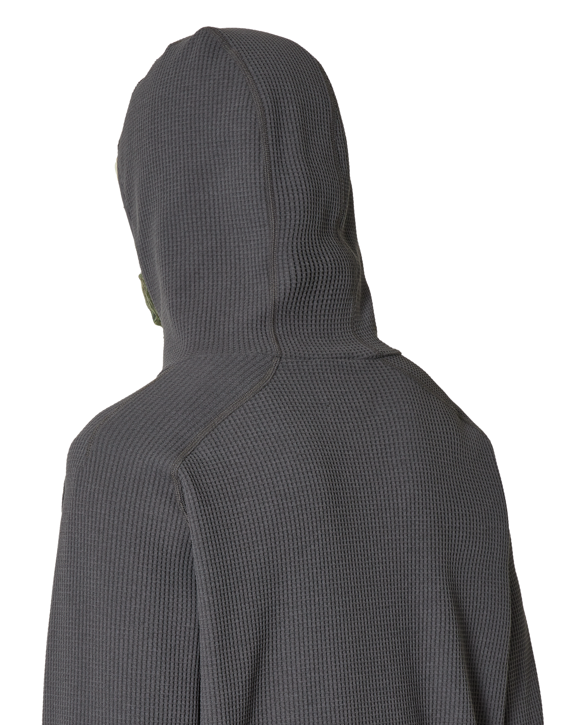 ROA Thermal Waffle Hoodie J294346-S-Grey 7