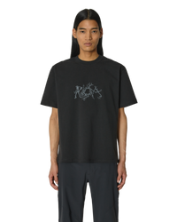 Thumbnail Graphic Boxy Tee Black