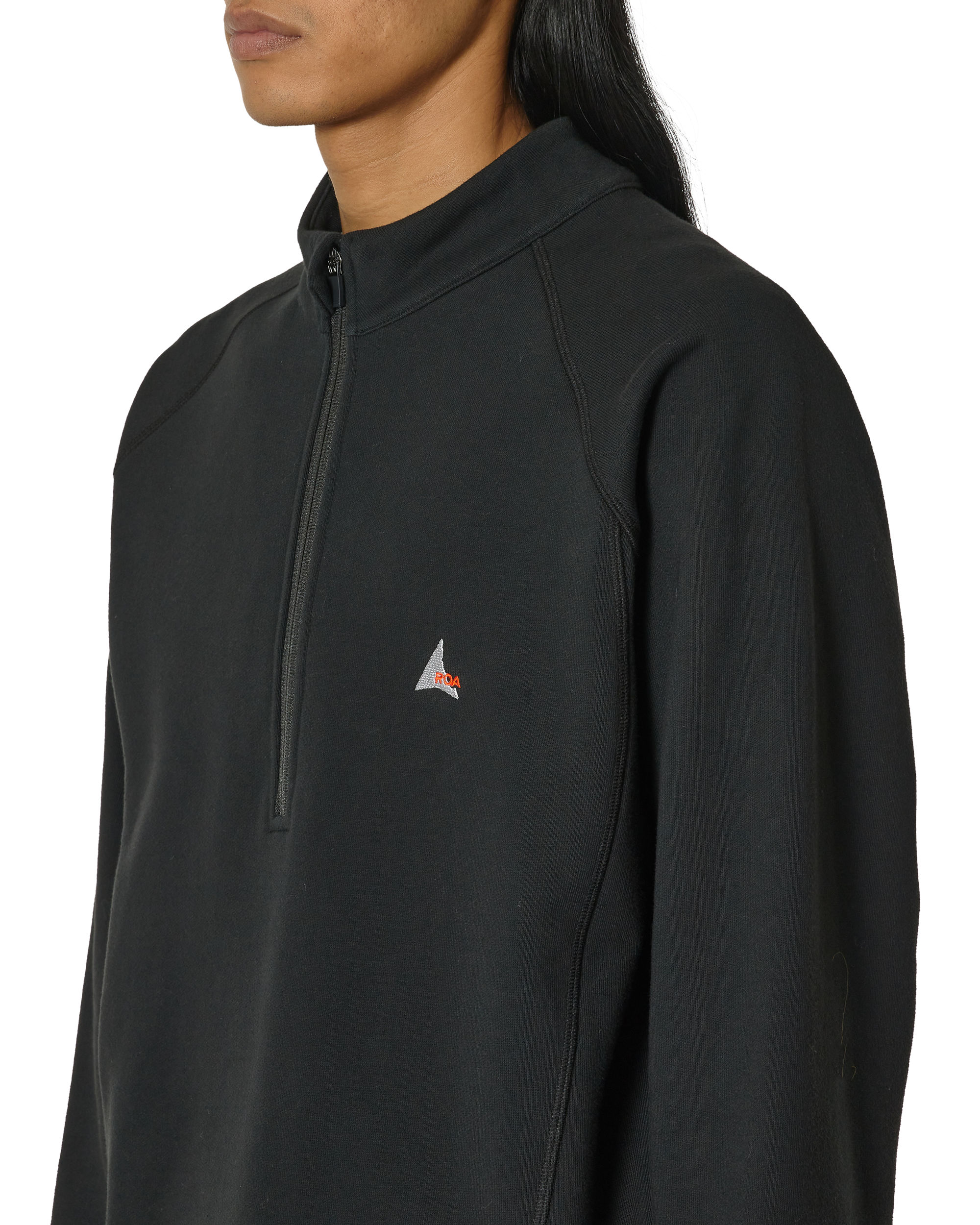 ROA Heavy Half Zip J294361-S-Black 5