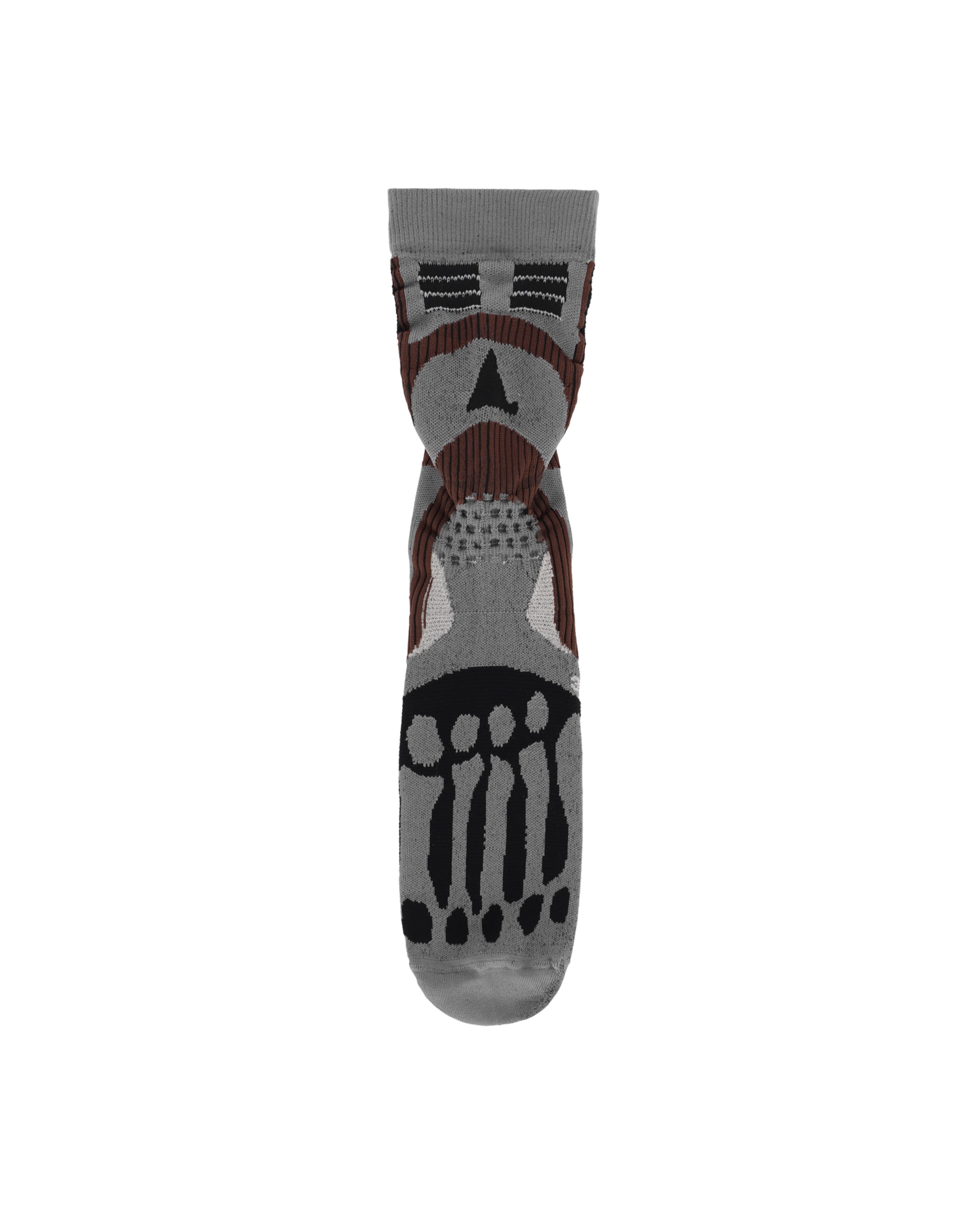 ROA Bone Socks J294395-39-42-Brown front