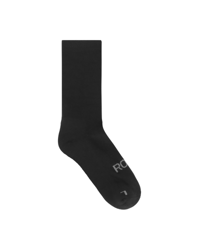 ROA Logo Socks J294384-39-42-Black front