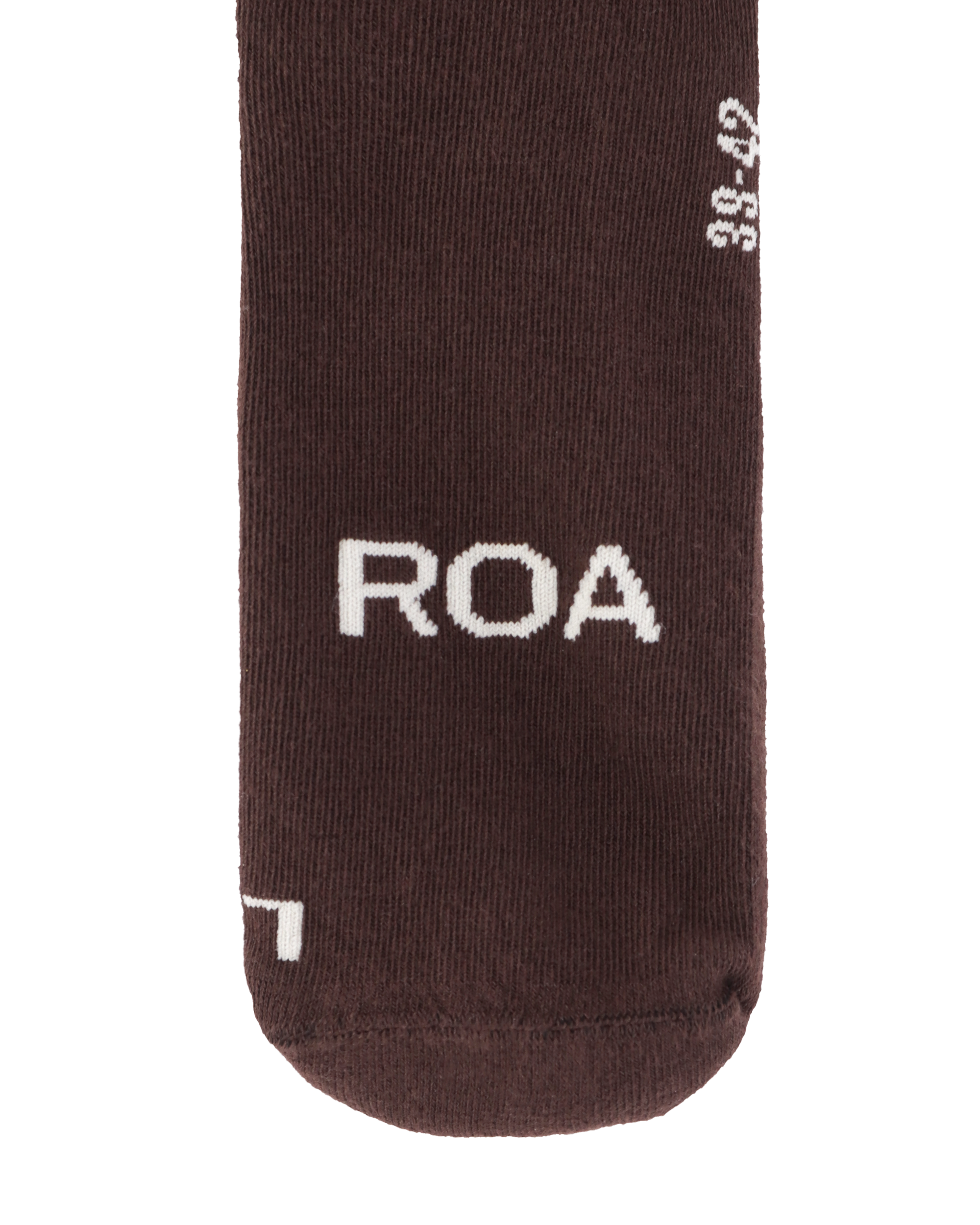 ROA Logo Socks J294385-39-42-Brown 4