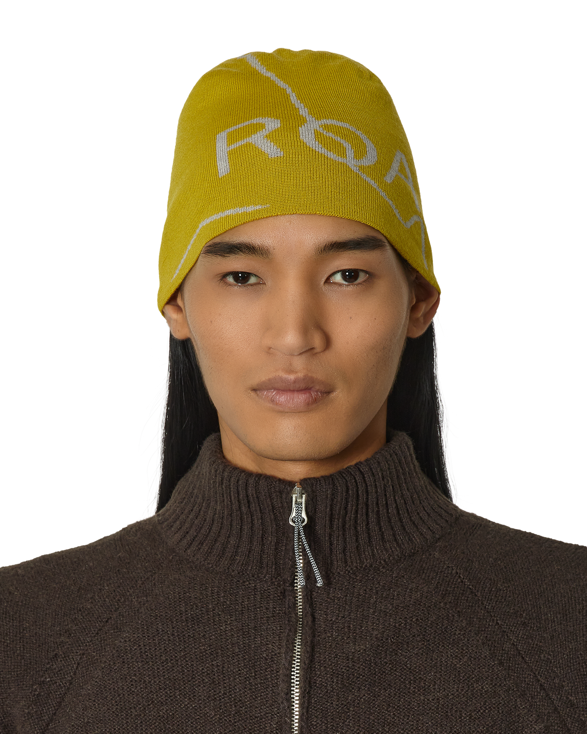 ROA Beanie Logo J294407-ONE SIZE-Yellow 3