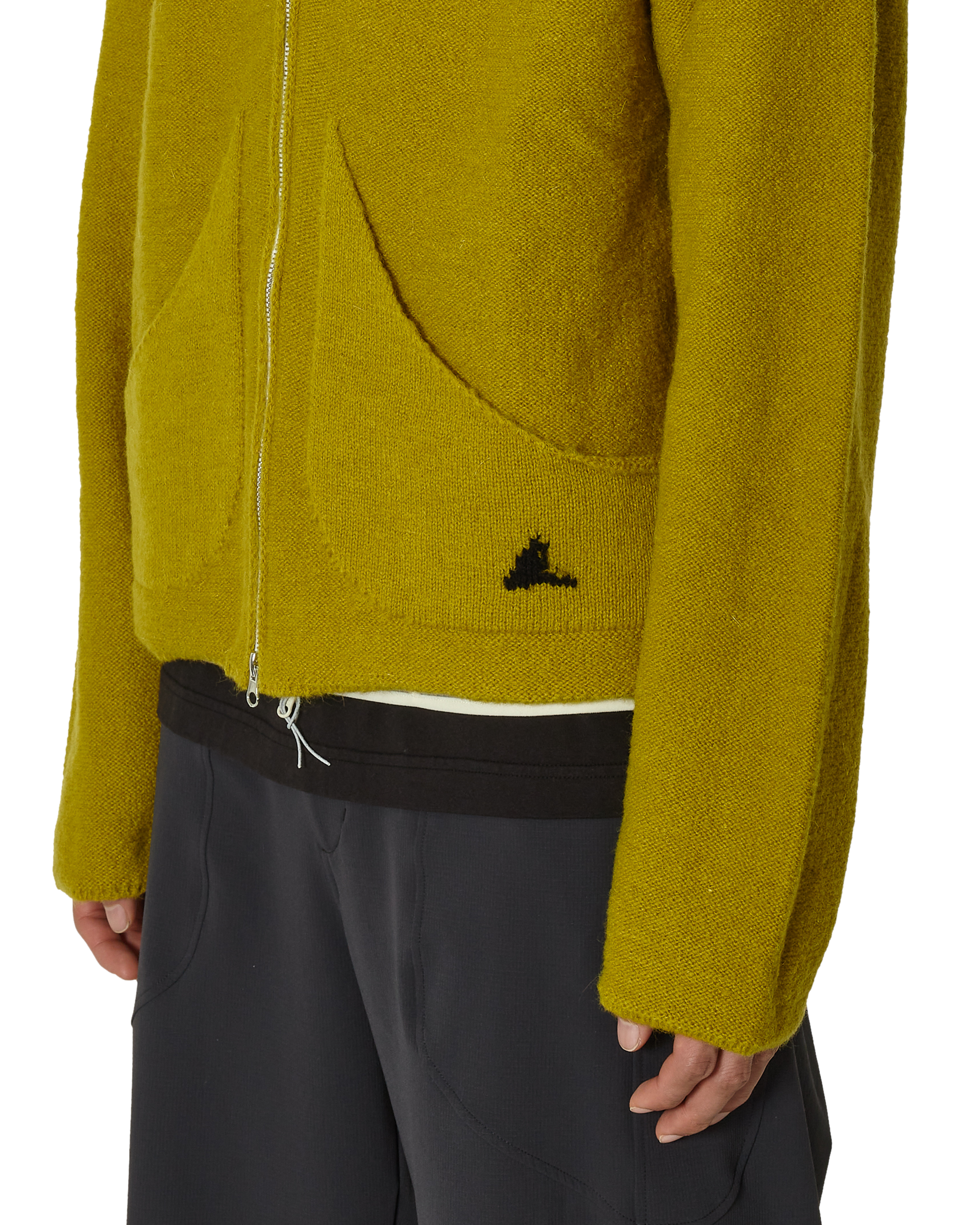 ROA Mohair Cardigan J294332-S-Yellow 6