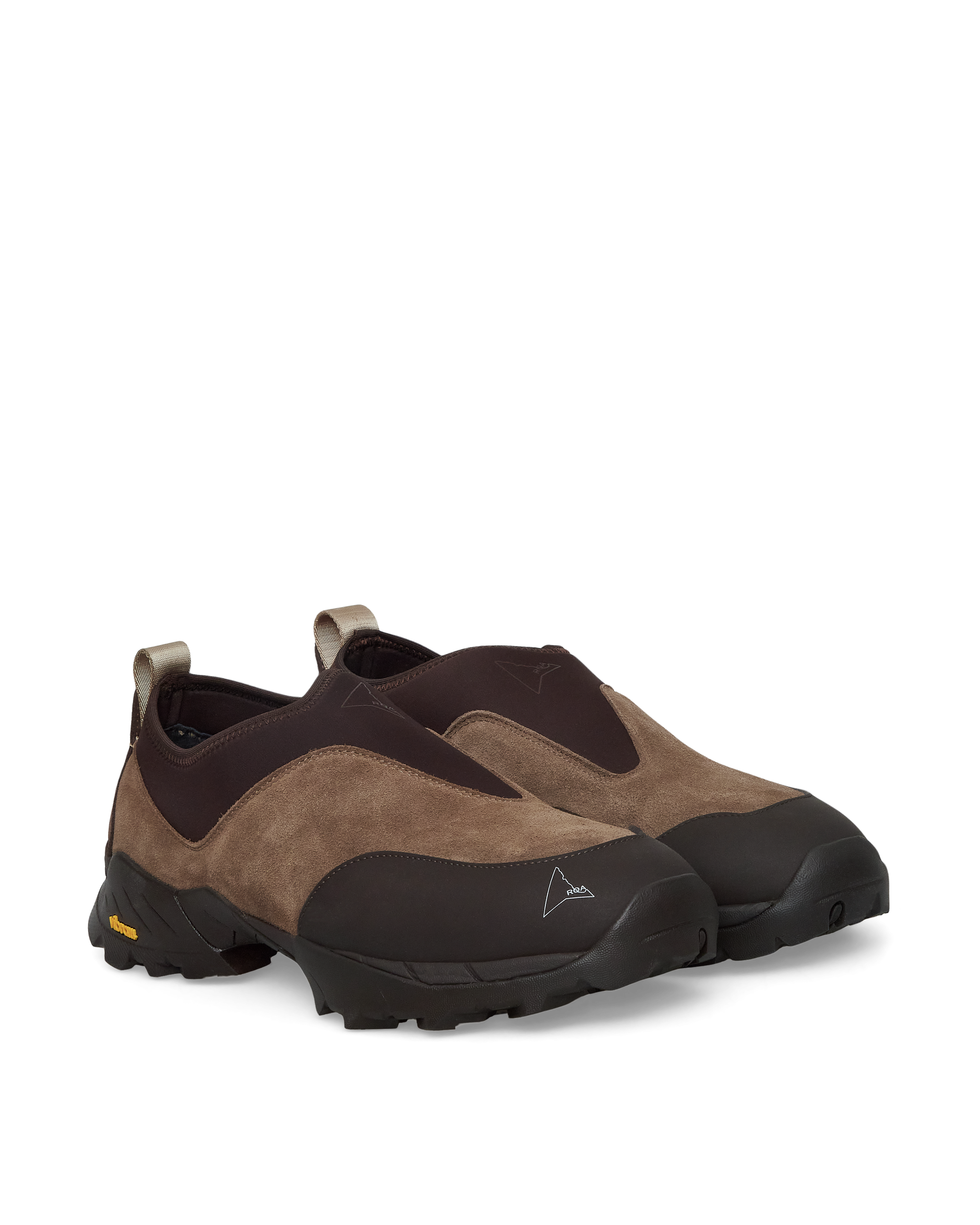 ROA Slip On J295112-36-Brown front 3/4