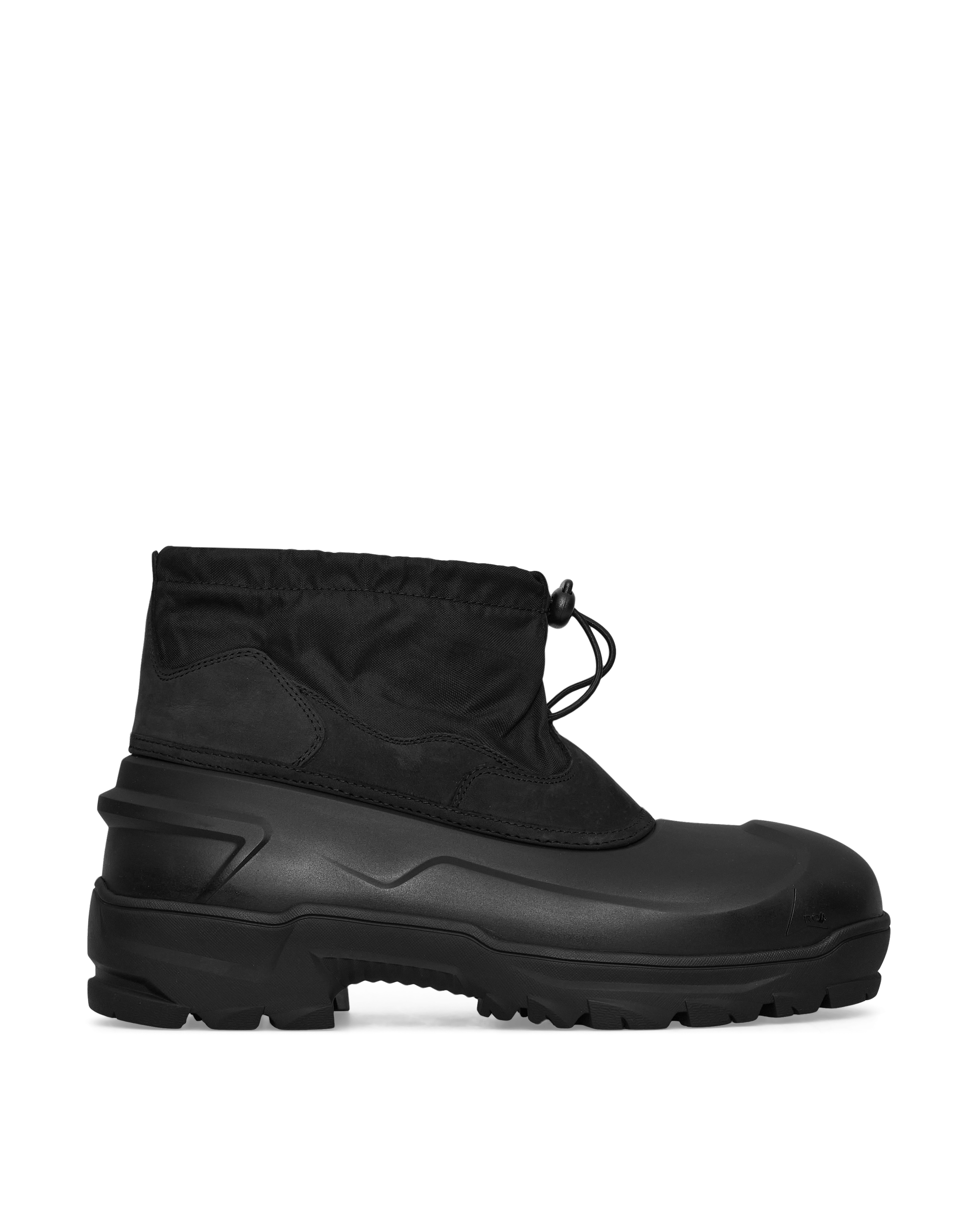 ROA Low Top Rubber Boot J295117-38-Black right side