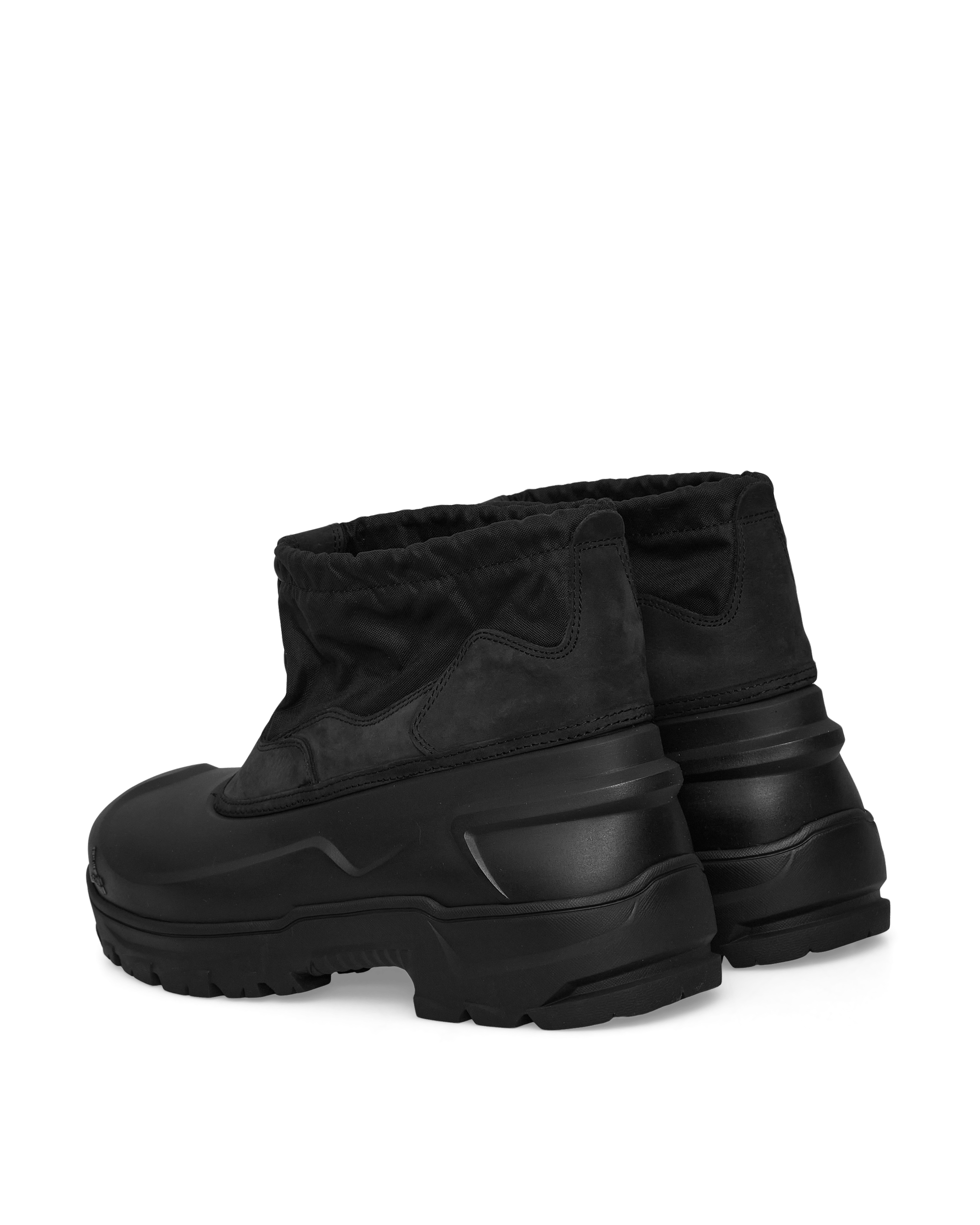 ROA Low Top Rubber Boot J295117-38-Black back 3/4