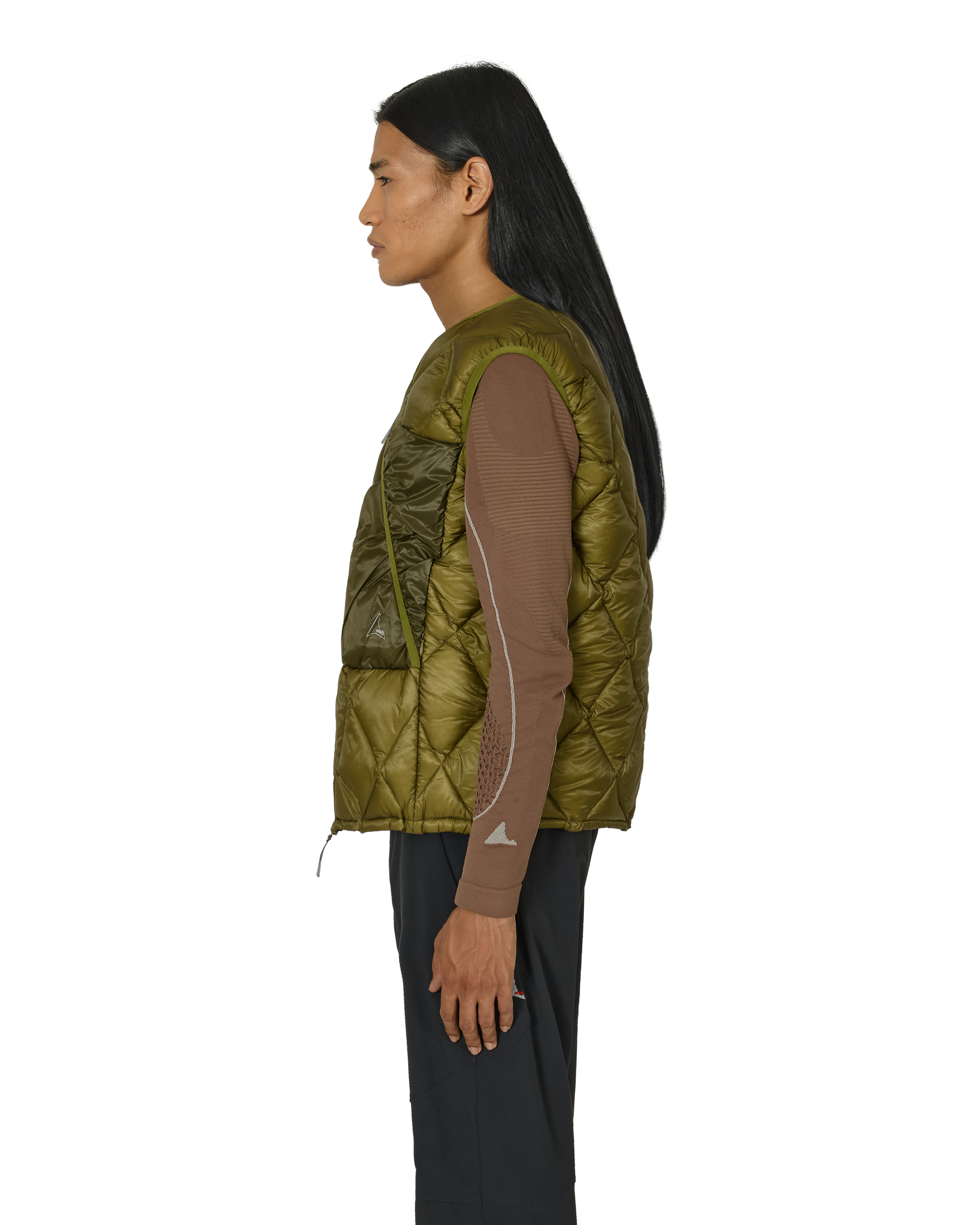 ROA Light Down Vest J296159-S-Green 2