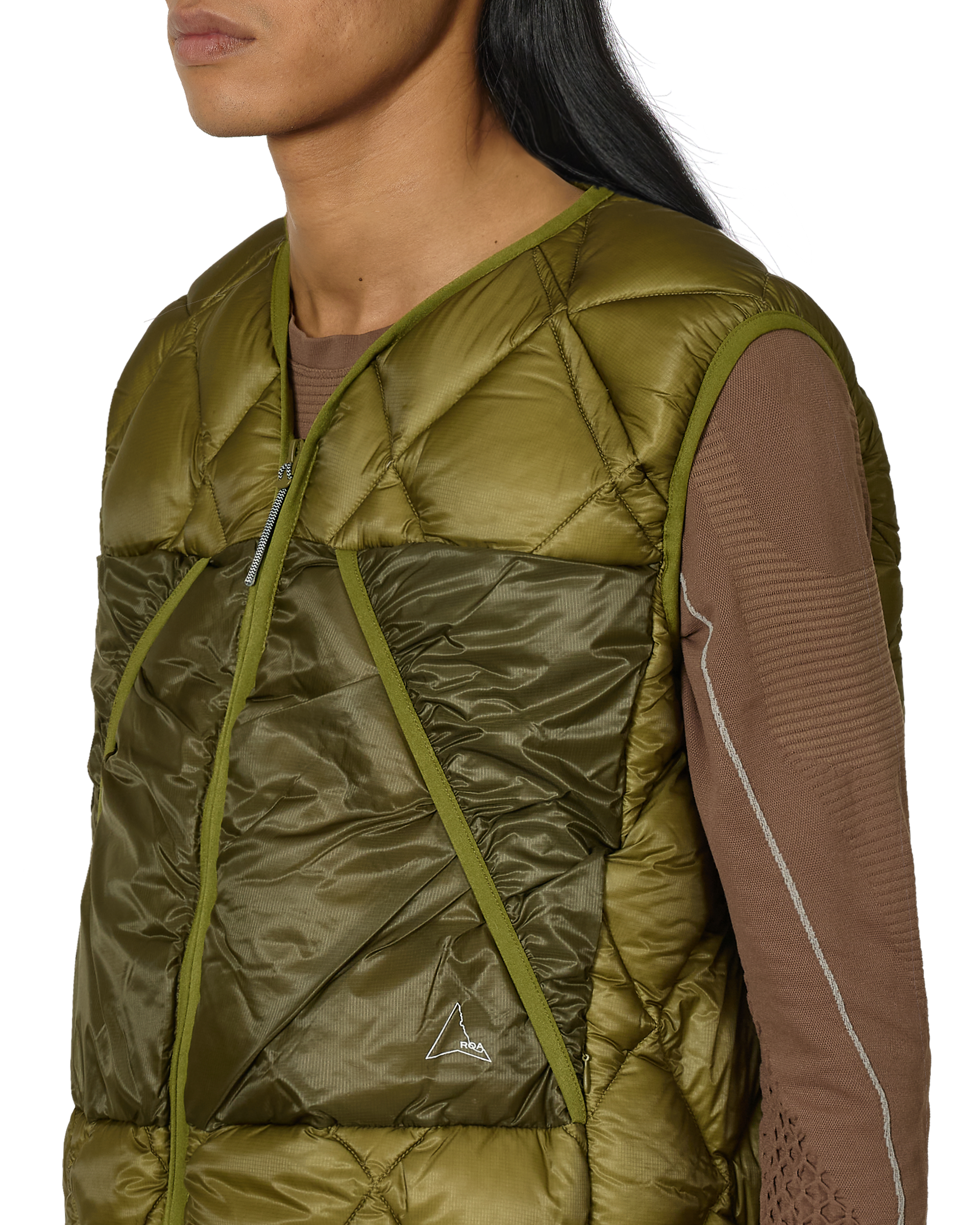 ROA Light Down Vest J296159-S-Green 5