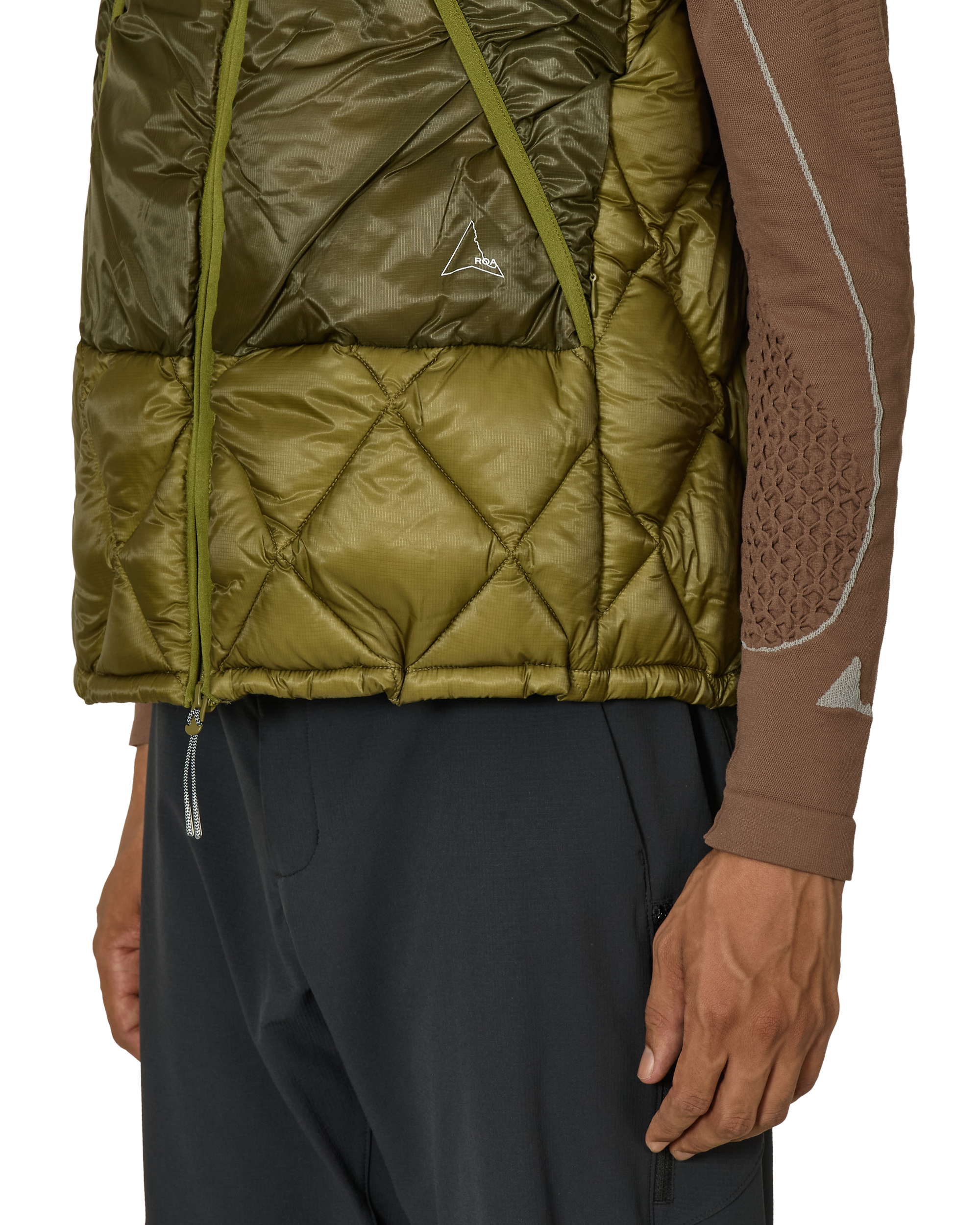 ROA Light Down Vest J296159-S-Green 6