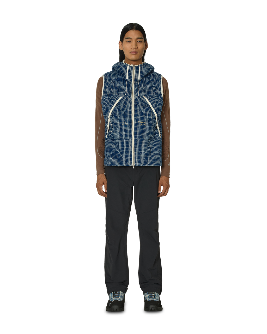 ROA ROA x Story mfg. Vest J298181-M-Blue front