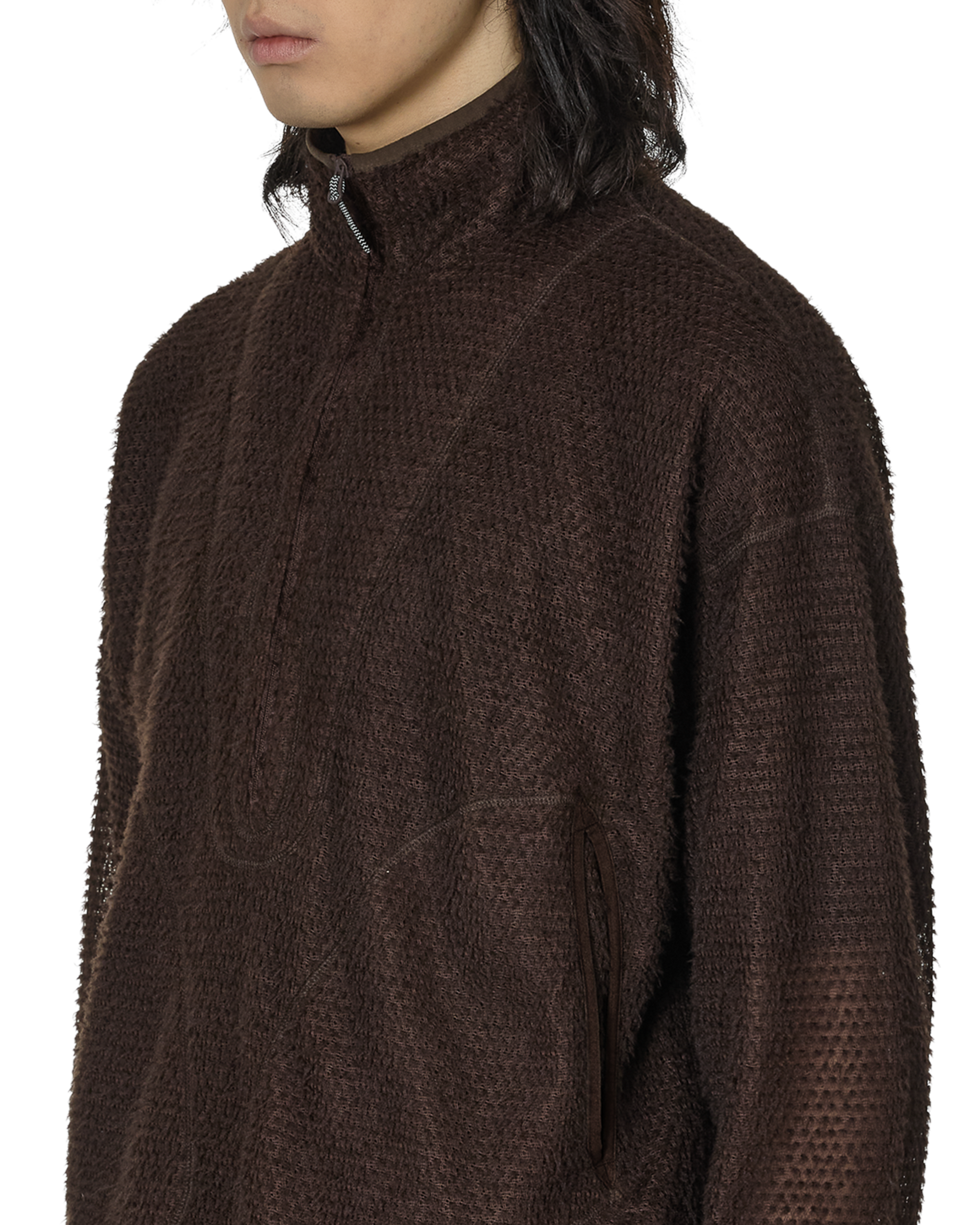 ROA Alpha Direct Half Zip J302039-S-Brown 5