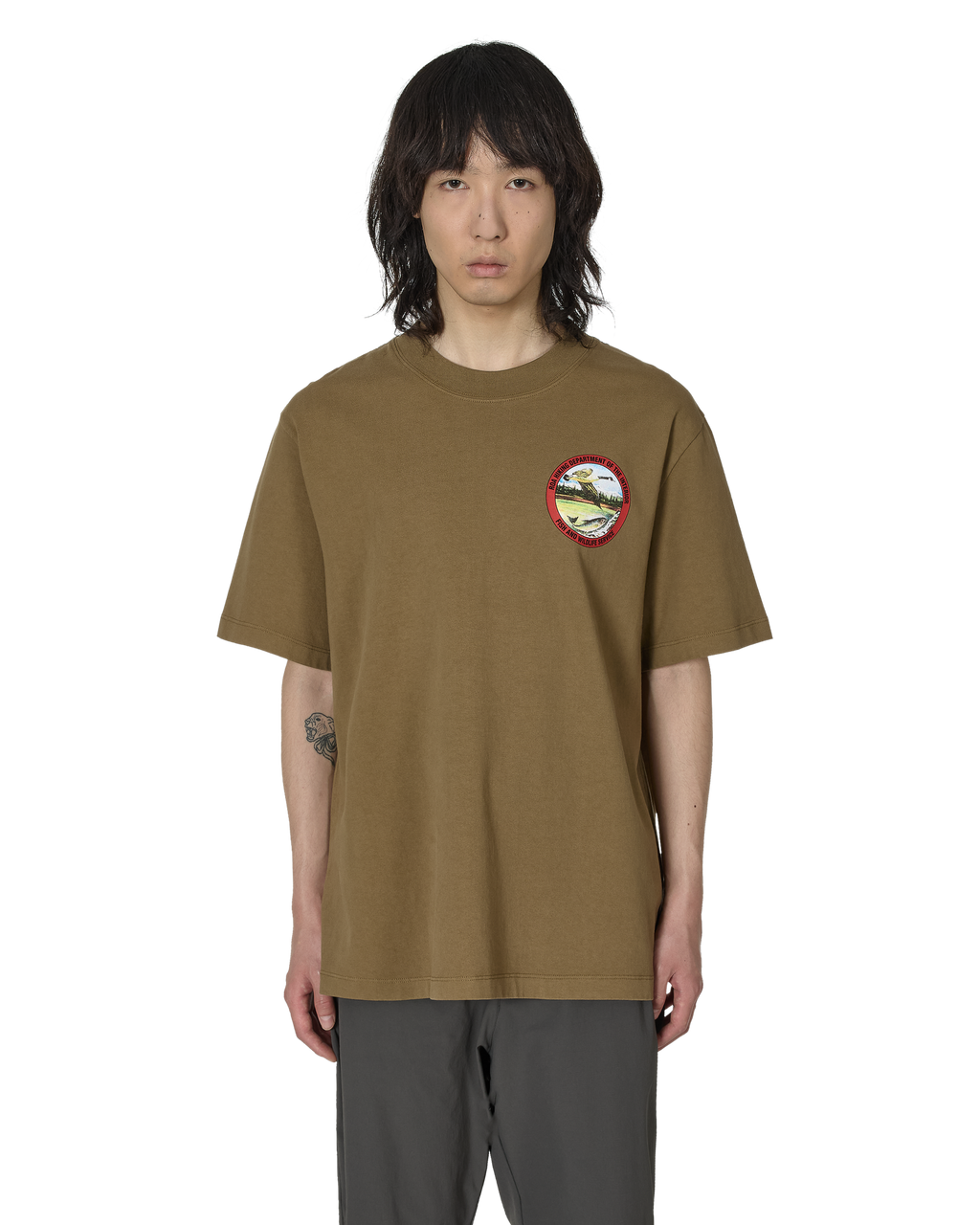 ROA Division T Shirt J302113-S-Brown front