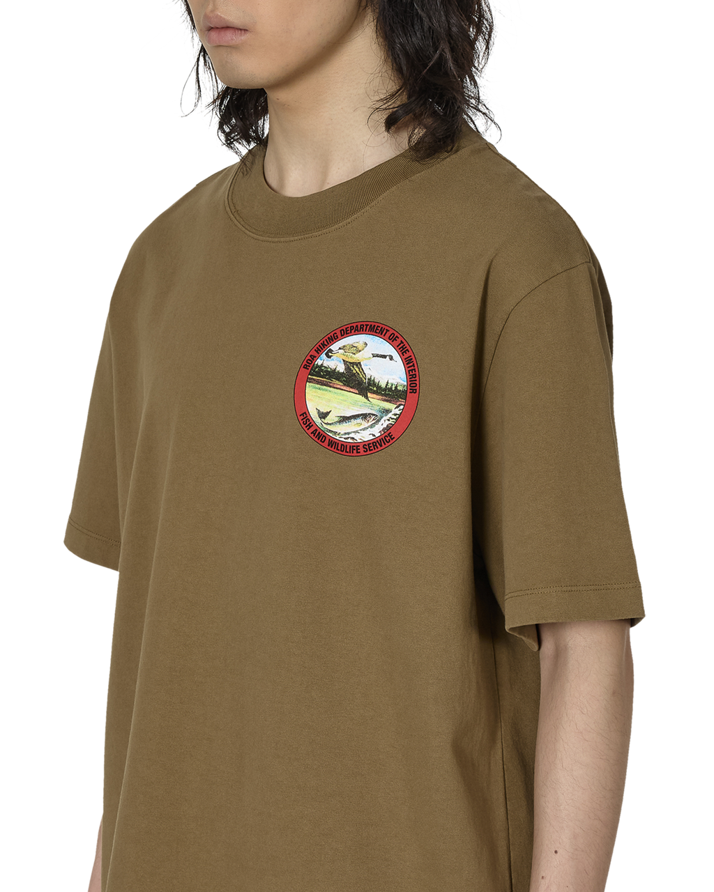 ROA Division T Shirt J302113-S-Brown front