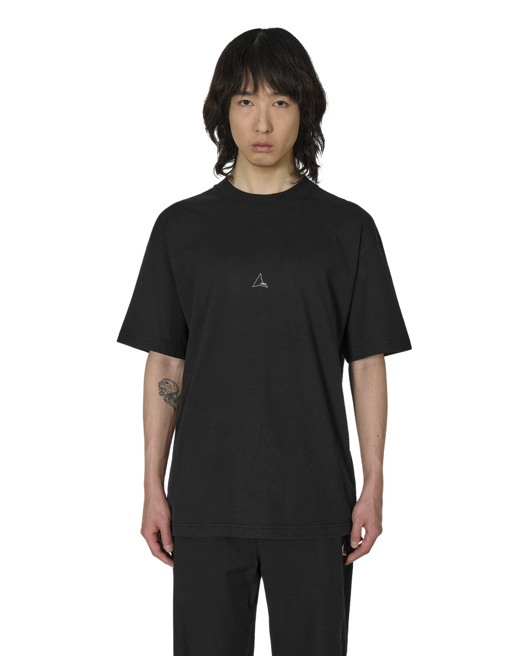 ROA Logo T Shirt J302116-S-Black front