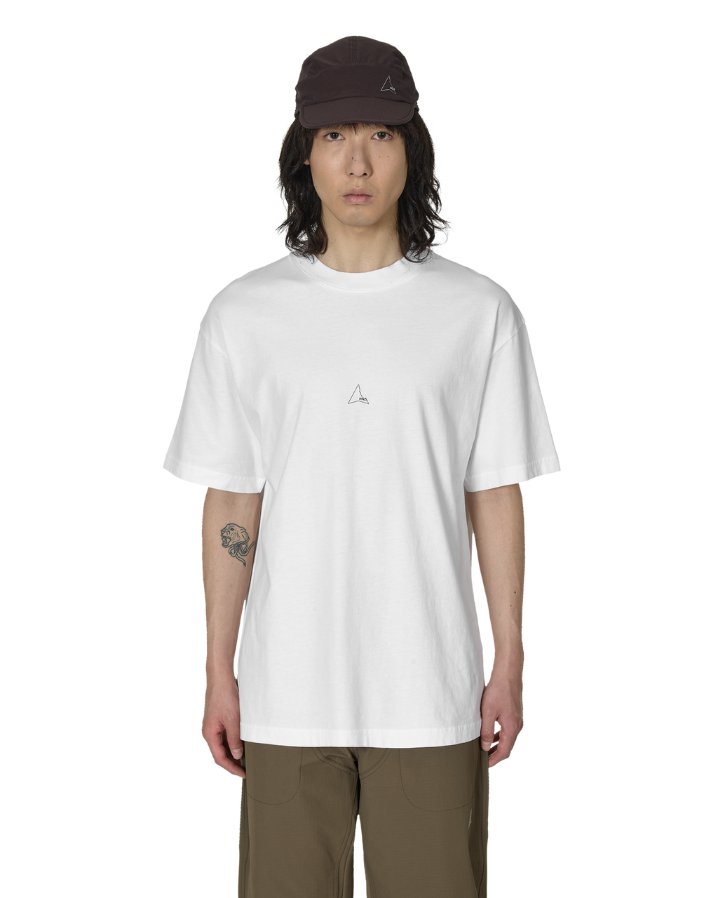 ROA Logo T Shirt J302118-S-White front