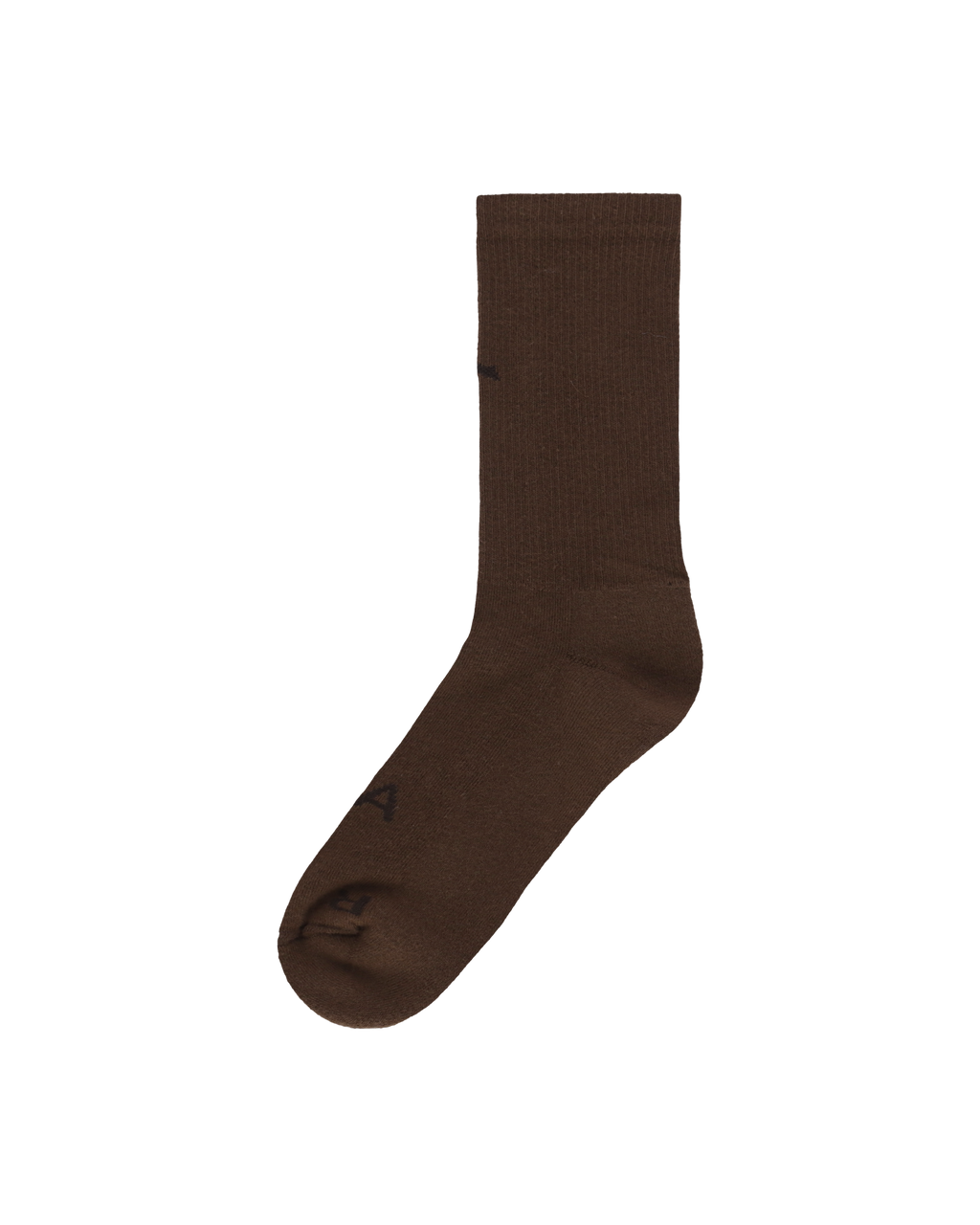 ROA Logo Socks J302823-39-42-Brown front