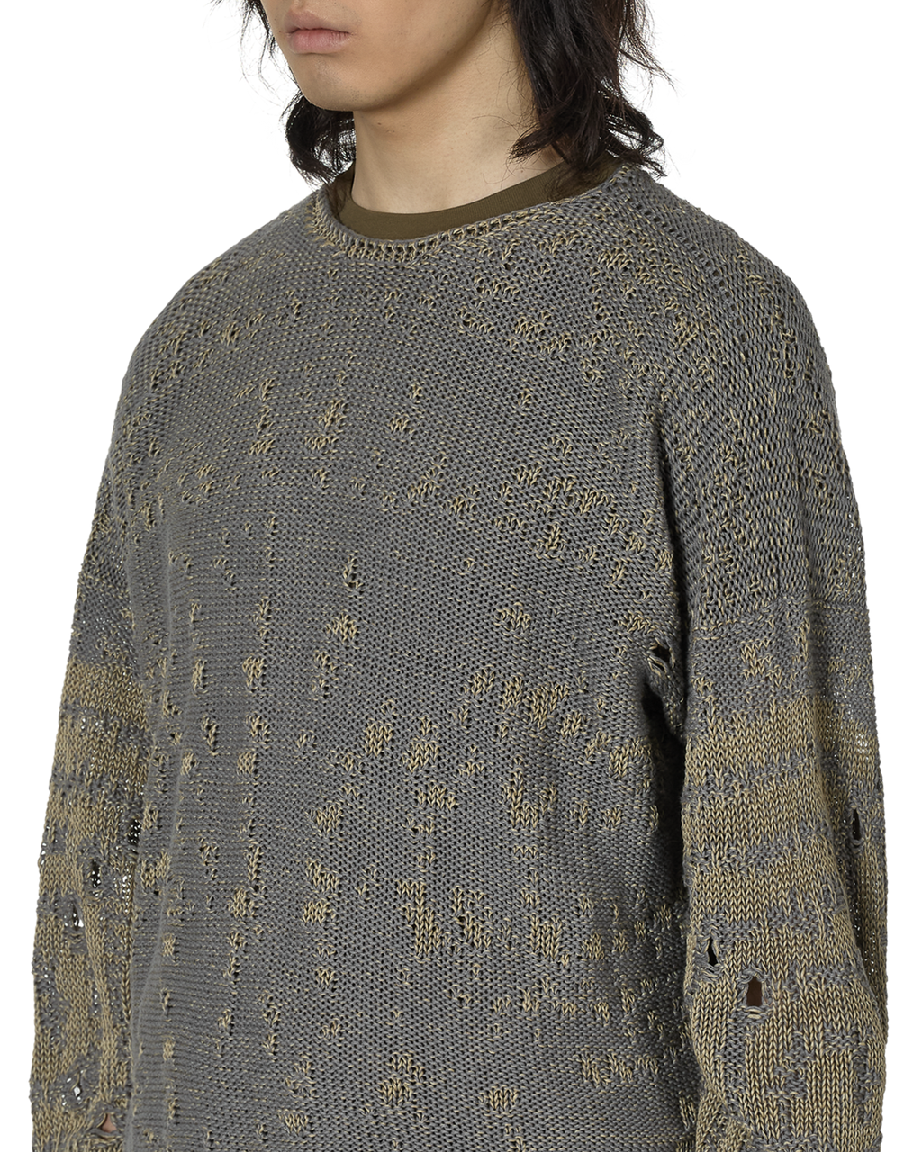 ROA Vortex Crewneck J302826-M-Grey front