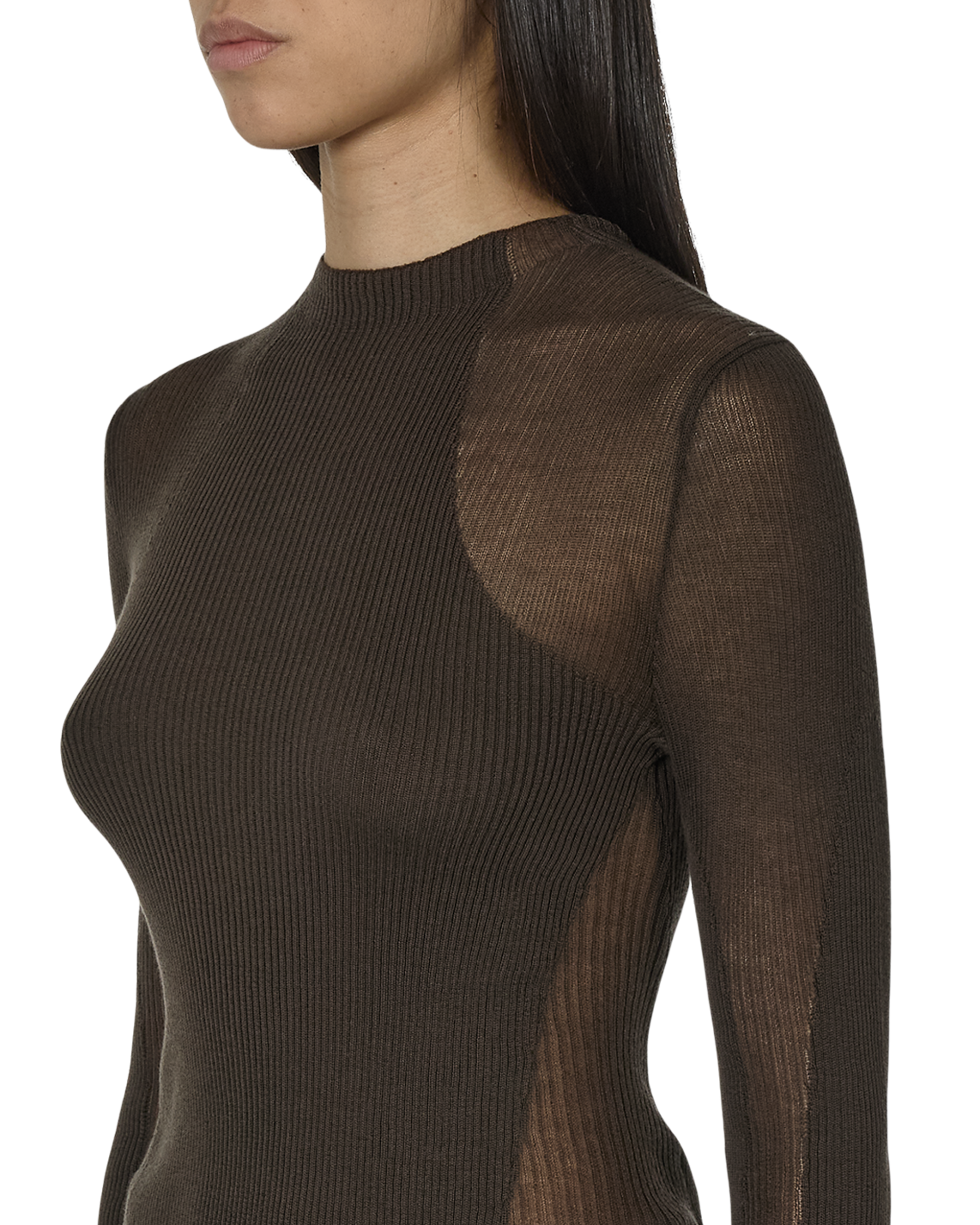 ROA Sheer Knit J302834-S-Brown 5