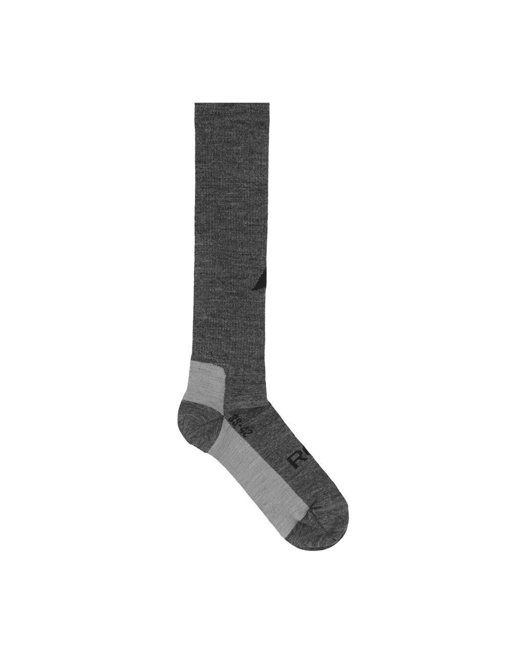 ROA Logo Wool High Socks J302839-39-42-Grey front