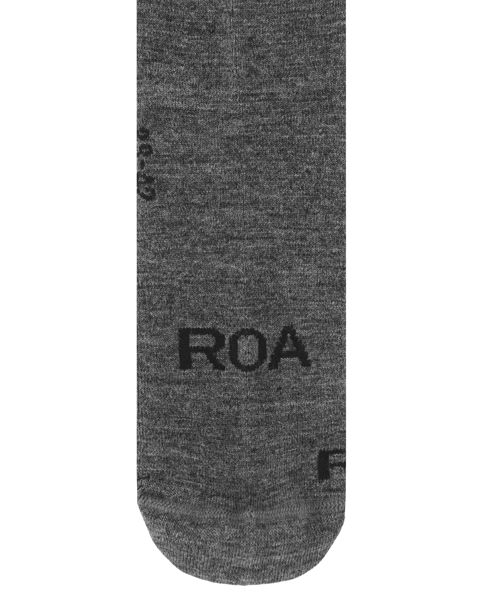 ROA Logo Wool High Socks J302839-39-42-Grey 4