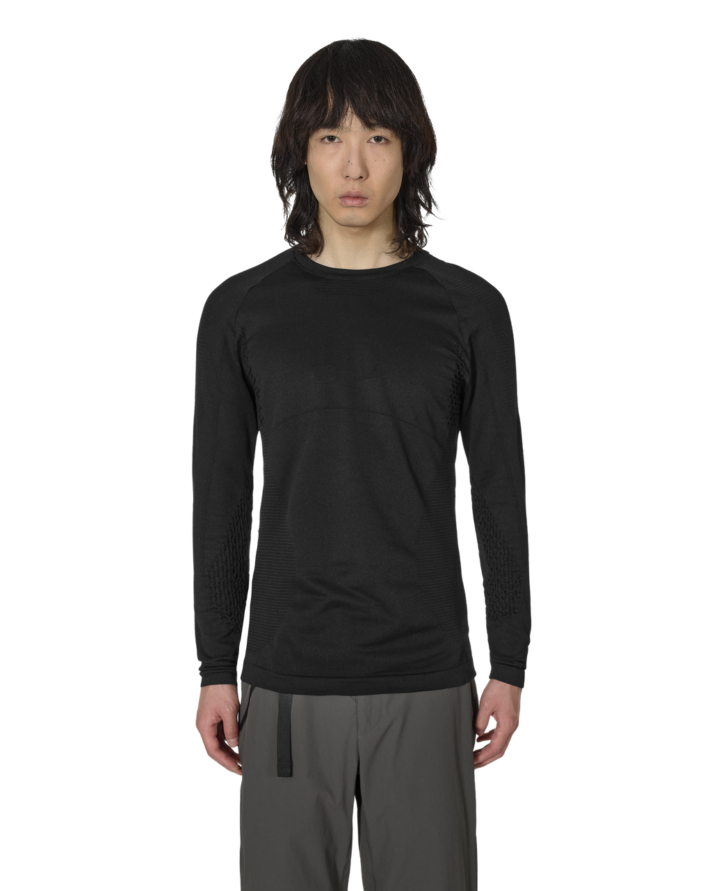 ROA Seamless Long Sleeve J302878-M-Black front