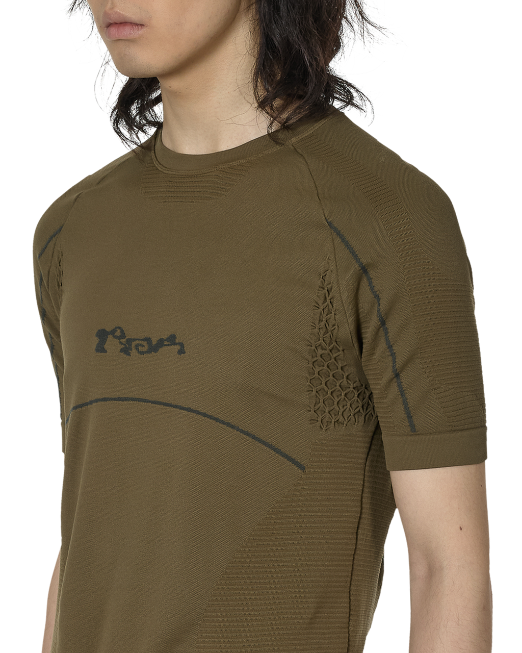 ROA Seamless T Shirt J302881-S-Green front