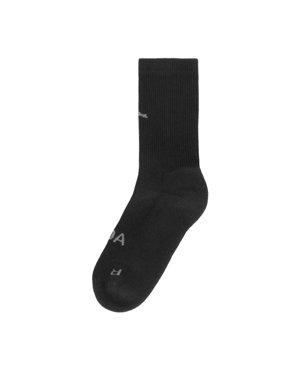 ROA Logo Socks J303754-39-42-Black front