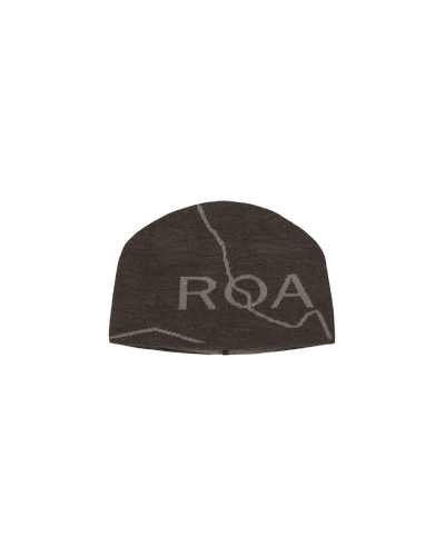 ROA Beanie Logo J303759-ONE SIZE-Brown 1