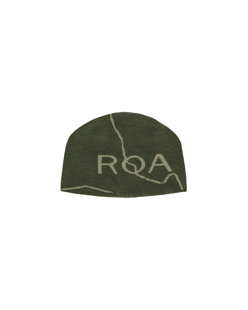 ROA Beanie Logo J303760-ONE SIZE-Green 1