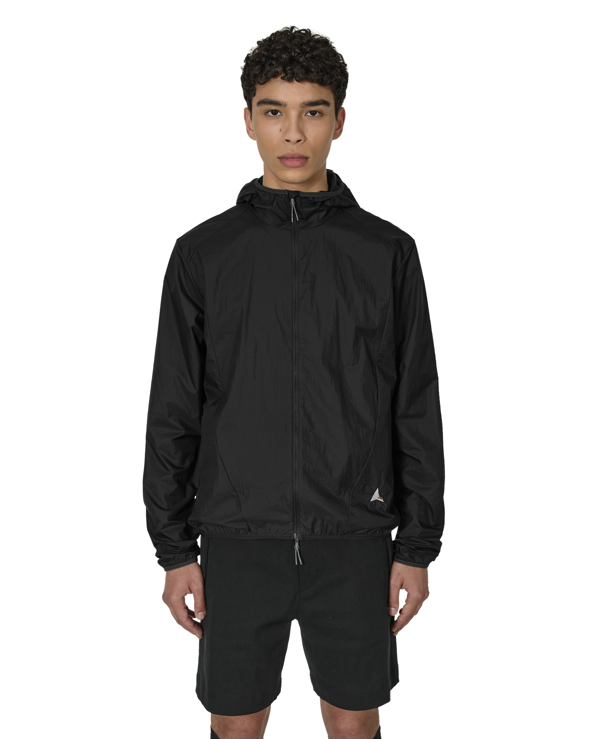 ROA Packable Wind Jacket J304801-S-Black front