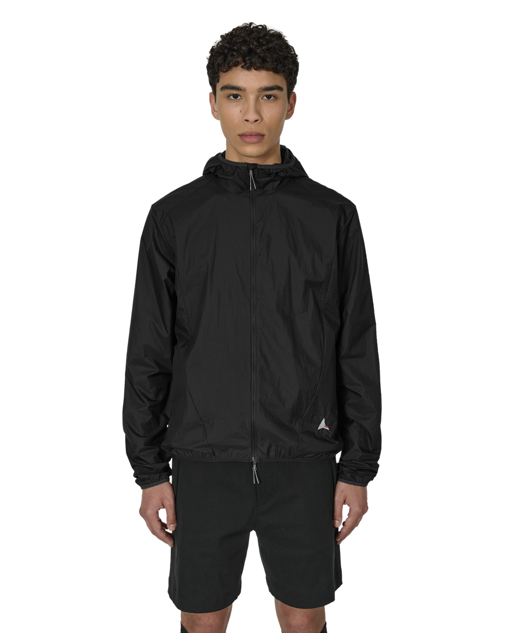 ROA Packable Wind Jacket J304801-S-Black front