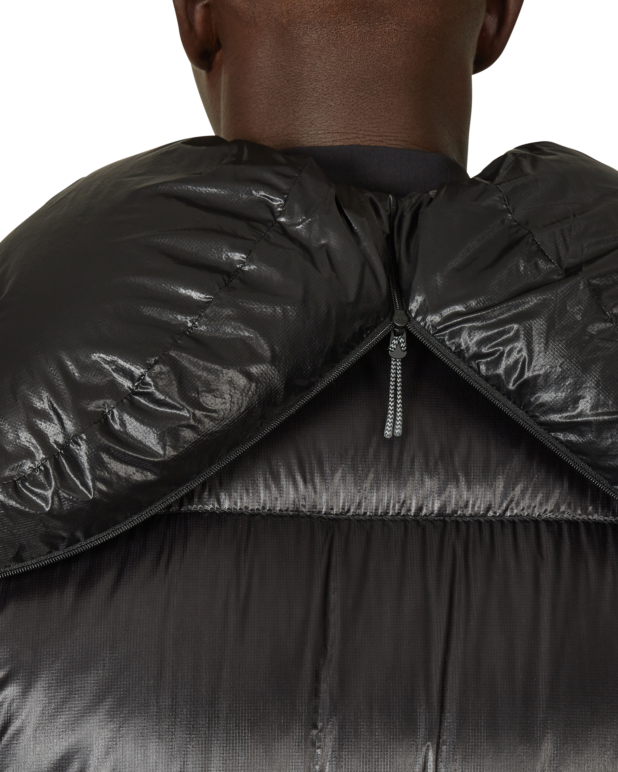 Roa Black Quilted Down Vest In 1236050 Black